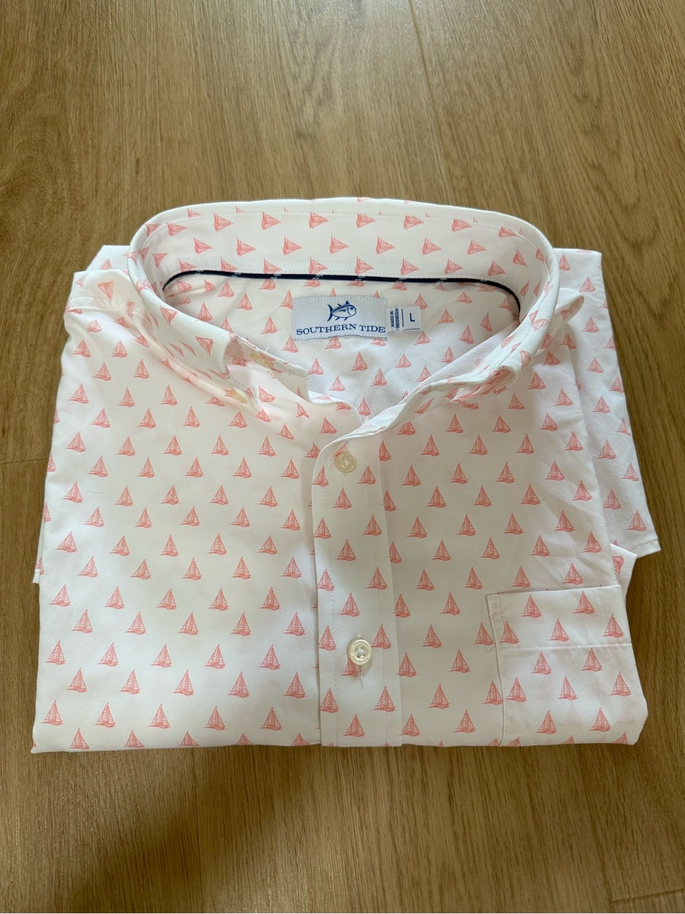 Southern Tide Floatin’ Along sport shirt men’s large